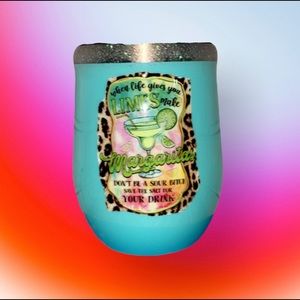 Don’t be a sour bitch salted rim tumbler